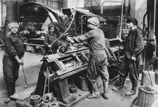 German state munition factory, World War I, 1917. Artist: Unknown