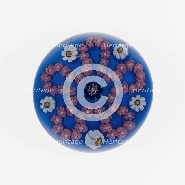 Paperweight, Clichy, 19th century. Creator: Clichy Glassworks.