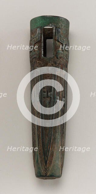 Chariot fitting: axle cap, Shang dynasty, ca. 1600-1050 BCE. Creator: Unknown.