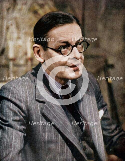 TS Eliot, American-born British poet dramatist and critic, c1950s.  Creator: Unknown.