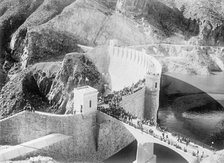 Roosevelt Dam, Arizona - Salt River Project of Bureau of Reclamation, Dedication Scene, 1912. Creator: Harris & Ewing.