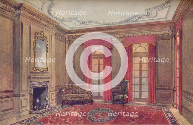 'Queen Anne Interior, with Elizabethan Chairs', 18th century, (1910). Artist: Unknown.