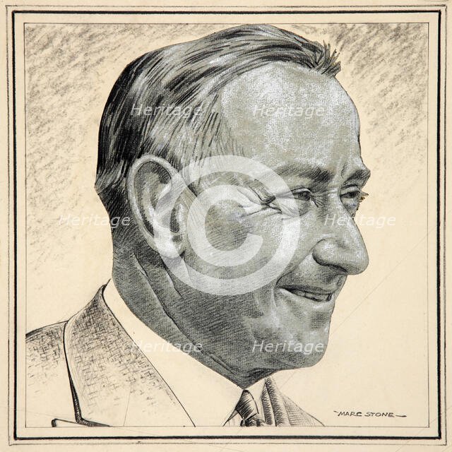 Marshal Josip Broz Tito, between 1939 and 1946. Creators: Central Office of Information, Marc Stone.