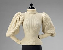 Sweater, probably American, ca. 1895. Creator: Unknown.