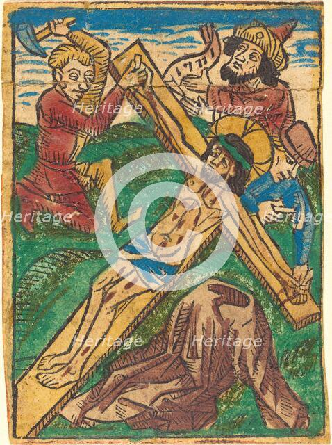 Christ Nailed to the Cross, c. 1490. Creator: Unknown.