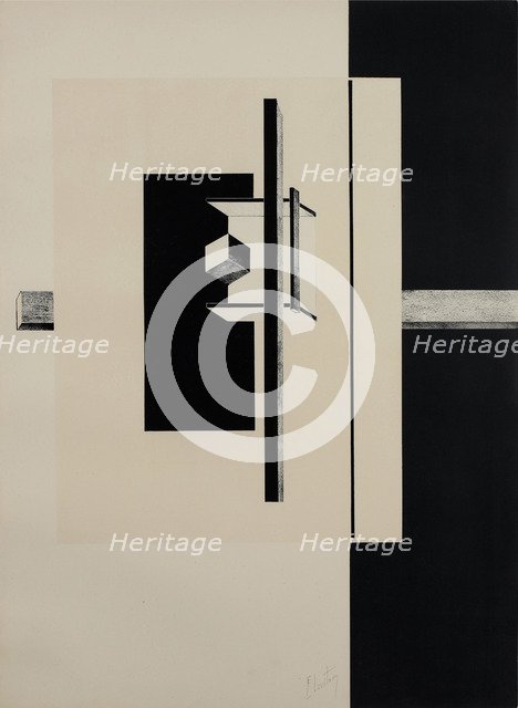 Proun. Artist: Lissitzky, El (1890-1941)