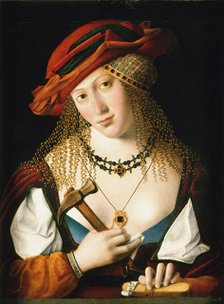 Portrait of a Venetian Jewish lady with the attributes of Jael, c. 1500.