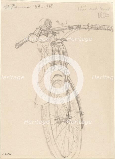 Motorcycle, 1918. Creator: John Singer Sargent.