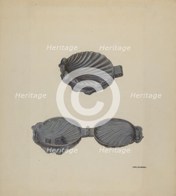 Ice Cream Mold, c. 1941. Creator: Chris Makrenos.