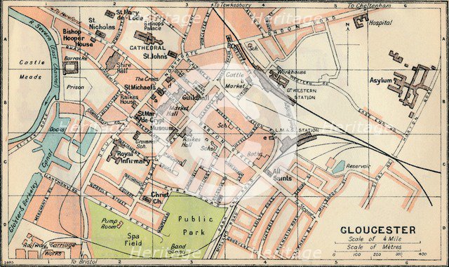 'Gloucester', c20th Century. Artist: John Bartholomew.