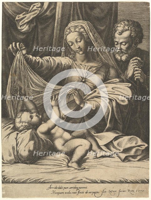 The Madonna of Loreto, by 1575. Creator: Giorgio Ghisi.