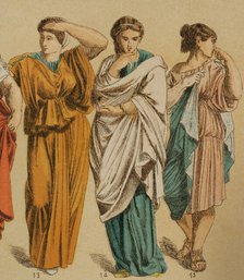 Roman Age Costume, 1881.  Creator: Unknown.