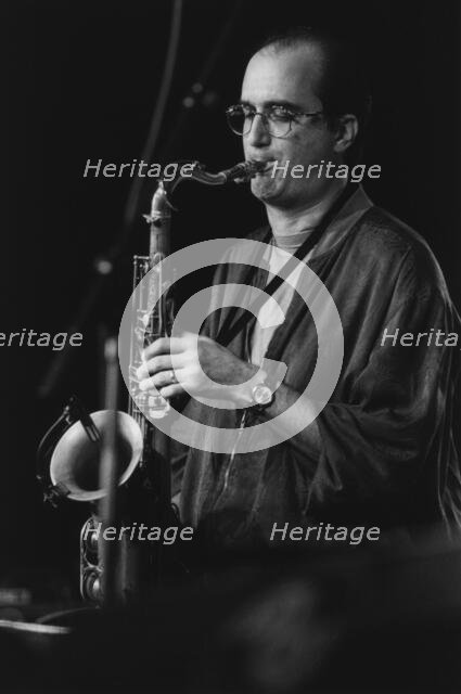 Michael Brecker, Maastricht Jazz Mecca, Netherlands, 1992. Creator: Brian Foskett.