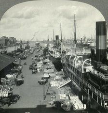 'The Harbor of Copenhagen, Metropolis of Denmark', c1930s. Creator: Unknown.