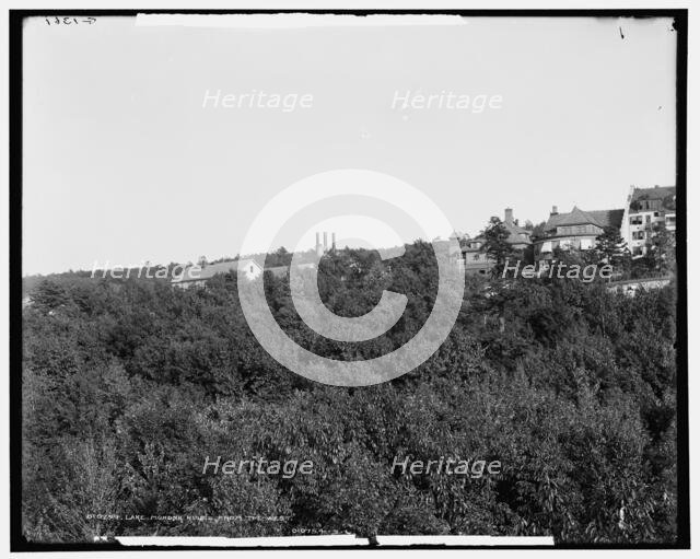 Lake Mohonk House from the west, c1904. Creator: Unknown.