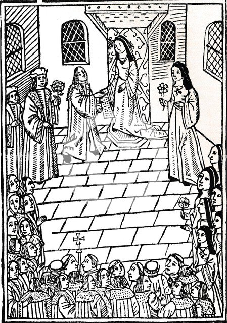 'Treaty of marriage between Charles V and Princess Mary Tudor', c1508.