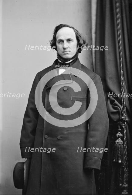 Rev. W.H. McAllister, between 1855 and 1865. Creator: Unknown.