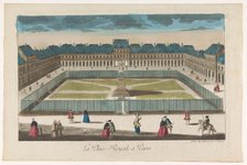 View of the Place Royale in Paris, 1745-1775. Creator: Anon.