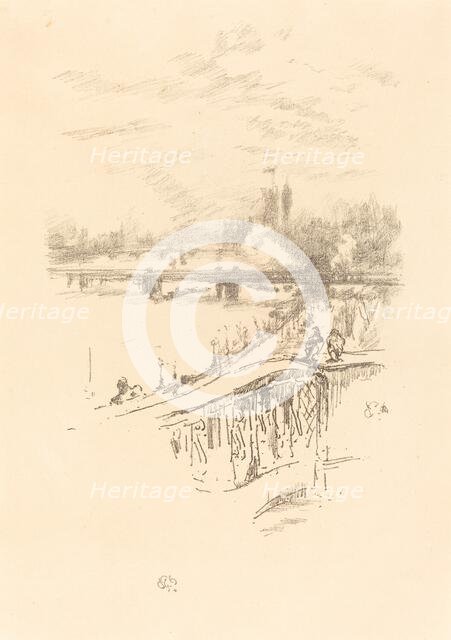 Savoy Pigeons, 1896. Creator: James Abbott McNeill Whistler.