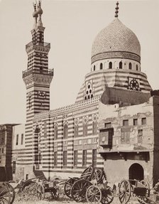 Mosque of Emir Ackbar, Cairo, 19th century. Creator: Anon.