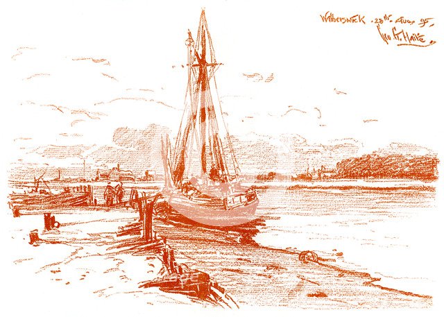 'A Sketch at Walberswick', 1899. Artist: Unknown