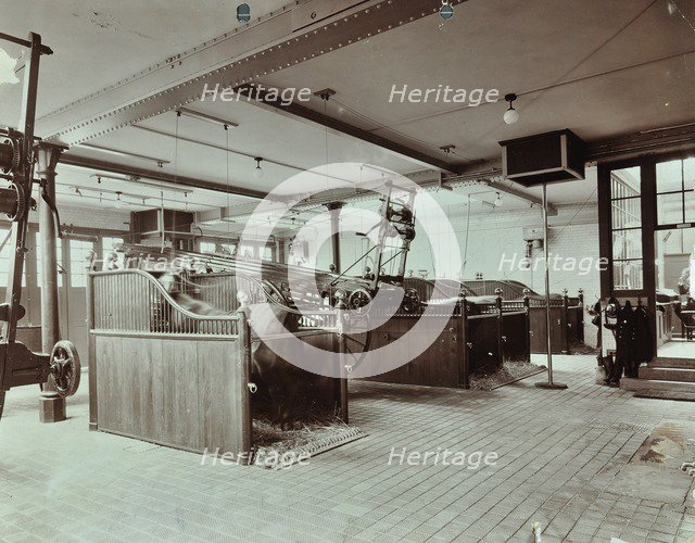 Kensington Fire Station, No 13 Old Court Place, Kensington, London, 1905. Artist: Unknown.