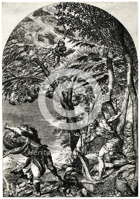 'Martydom of St Peter Martyr', 16th century, (1937). Artist: Martino Rota
