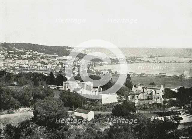 'View from the Mustafa', Algiers, Algeria, 1895.  Creator: Poulton & Co.