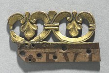 Fragment of an Ornamental Crest from a Reliquary Shrine, c. 1165-1180. Creator: Unknown.