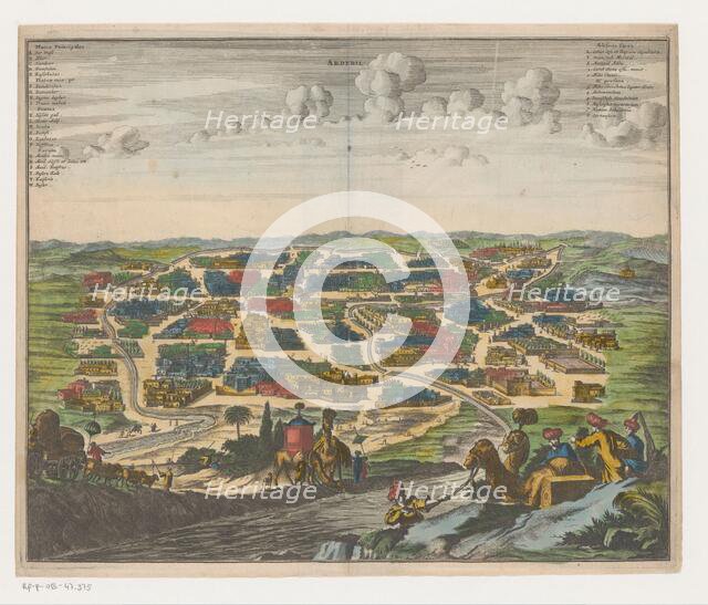 View of Ardabil, c.1674. Creator: Gaspar Bouttats.