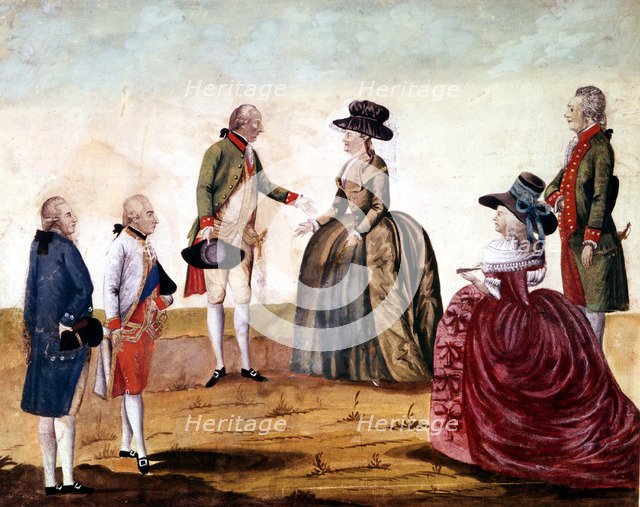 Catherine II, the Great (1729-96) Empress of Russia, 1787. Artist: Unknown