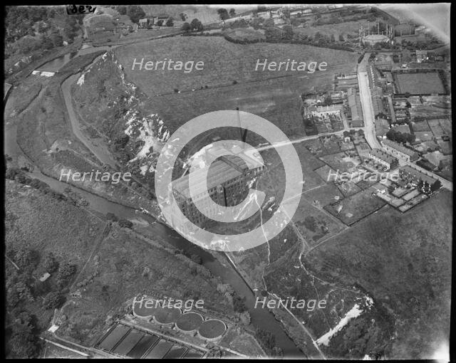 Roach Cotton Mill, Heywood, Greater Manchester, c1930s. Creator: Arthur William Hobart.