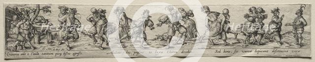 Dance of Peasants. Creator: Theodor de Bry (Flemish, 1528-1598).