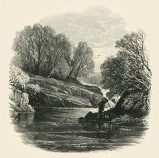 'Pool on the Llugwy', c1870.