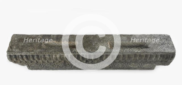 Lateral stretcher from the base of a funerary couch..., Period of Division, Northern Qi dynasty, 550 Creator: Unknown.