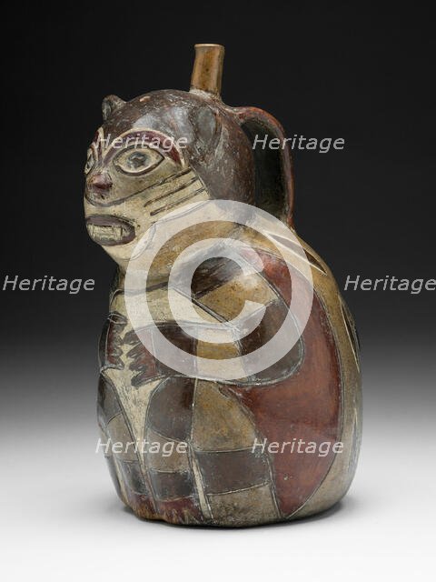 Vessel in the Form of a Pampas Cat, 180 B.C./A.D. 500. Creator: Unknown.