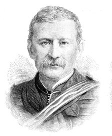 The late General Frederick Brine, R.E., 1890. Creator: R. Taylor.