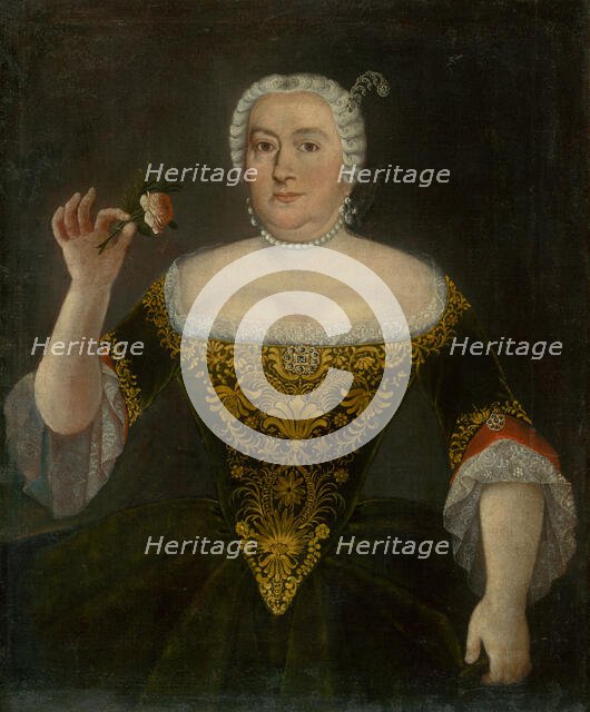Portrait of Ruzena Révayová-Mednanská, around 1750. Creator: Unknown.