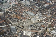 Old Market Square, City of Nottingham, 2021. Creator: Damian Grady.