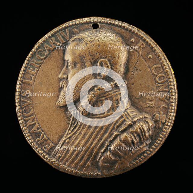 Franco Lercari [obverse], 1552 or after. Creator: Pietro Paolo Galeotti.