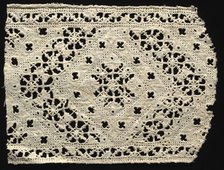 Needlepoint (Cutwork) Lace Insertion, 16th century. Creator: Unknown.