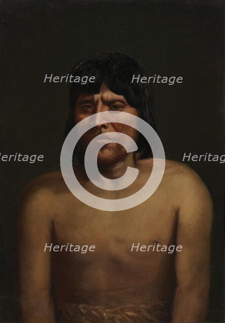 Araucanian Man, ca. 1890-1892. Creator: Unknown.