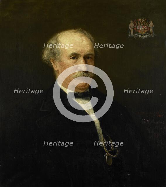 Menno David, Count of Limburg Stirum, Adjutant to the King, Lieutenant General, 1874.  Creator: Hendrik Willem Mesdag.