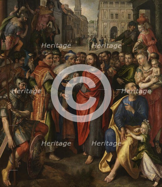 Then give to Caesar what is Caesar's, 1602. Creator: Martin de Vos.