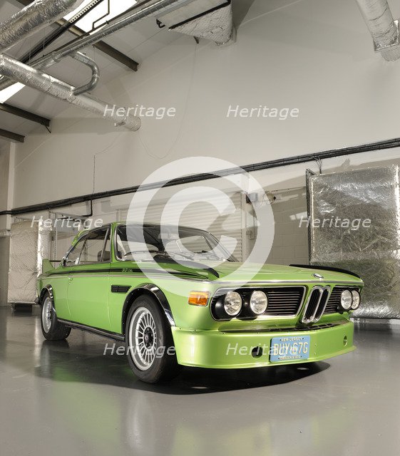 BMW 3.0 CSL BAT 1975. Artist: Simon Clay.