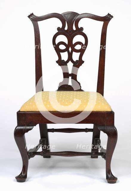 Side Chair (2 of 2), c. 1775-1790. Creator: John Townsend (American, 1732-1809).
