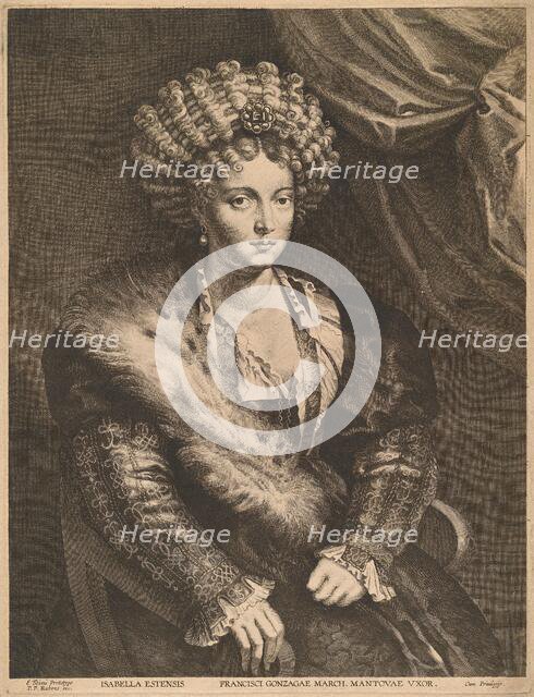 Isabella d'Este. Creator: Lucas Vorsterman.