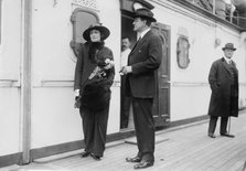 J.K. Hackett and wife, between c1910 and c1915. Creator: Bain News Service.