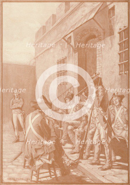 'Bonaparte Under Arrest, August, 1794', (1896) Artist: Unknown.