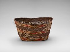 Basket, 1870-1886. Creator: Unknown.